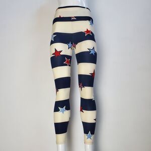 NEW LuLaRoe Navy Cream Star Leggings